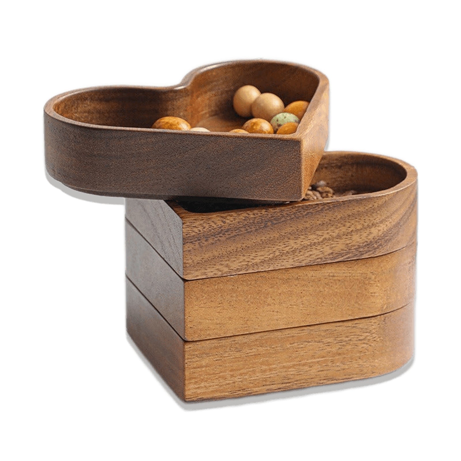 Boîte à Fruits en Bois Naturel – vue 2