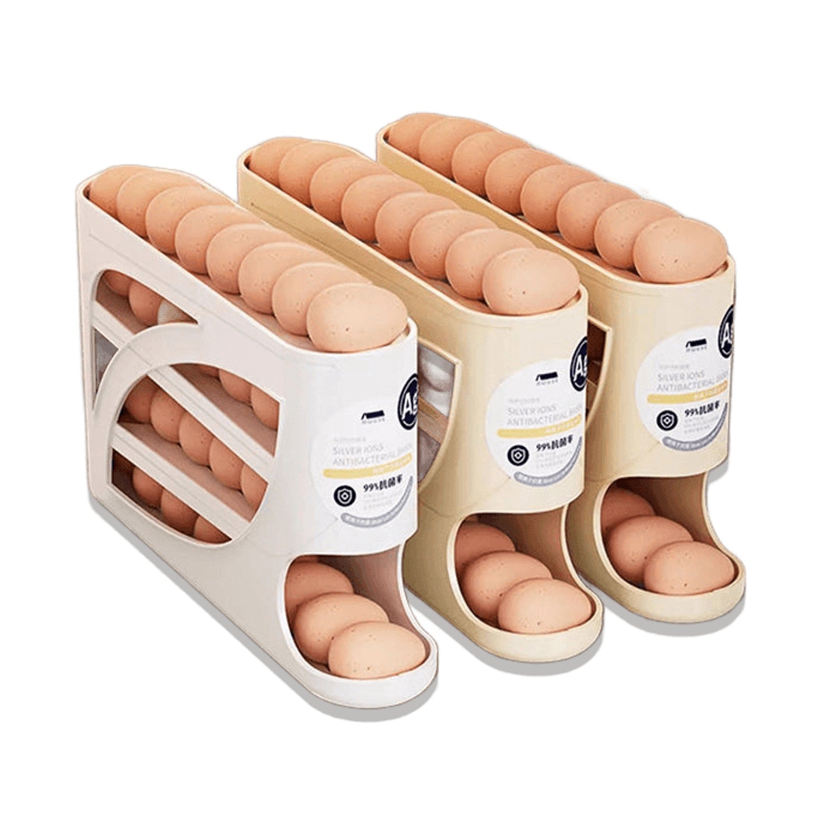 Boite à Oeufs Coulissante Pour Porte de Réfrigérateur – vue 3